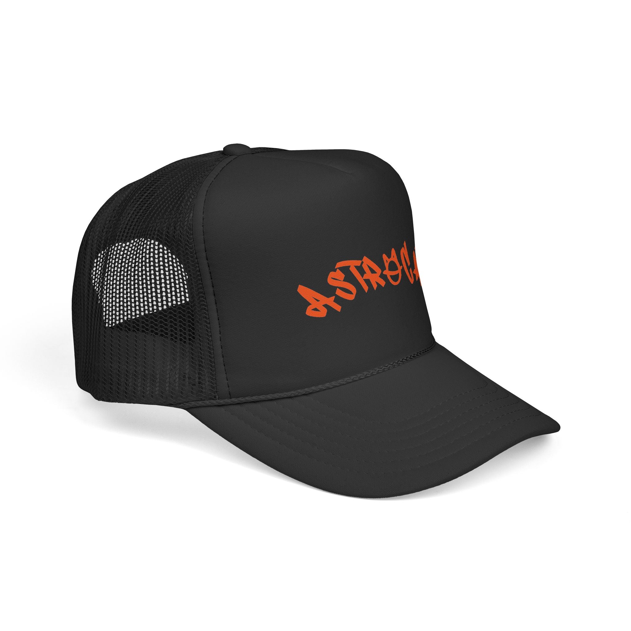 AstroCat Trucker Cap – Classic Mesh Snapback for Space Lovers