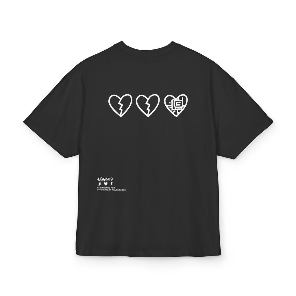 AstroCat Tech Schematic Tee - Vintage Black / Stone White